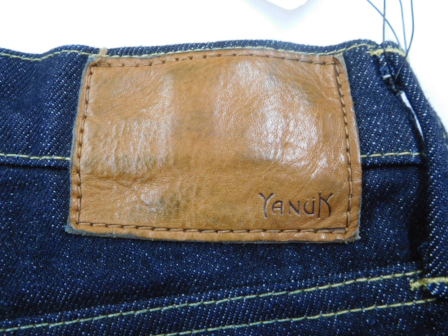 タグ付!YANUK ヤヌーク 藤原裕 VINCENT Ⅱ デニムパンツ 57211510 ワンウォッシュ インディゴ size:32囗T巛