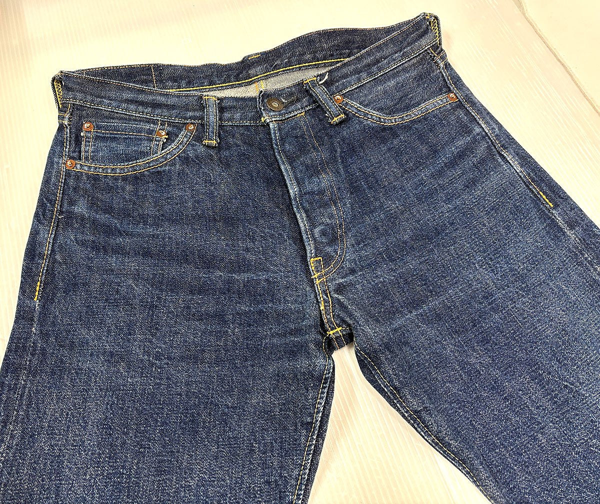 denim bridge デニムブリッジ 3rd デニムパンツ サイズ31 日本製 ジーンズ 革パッチ