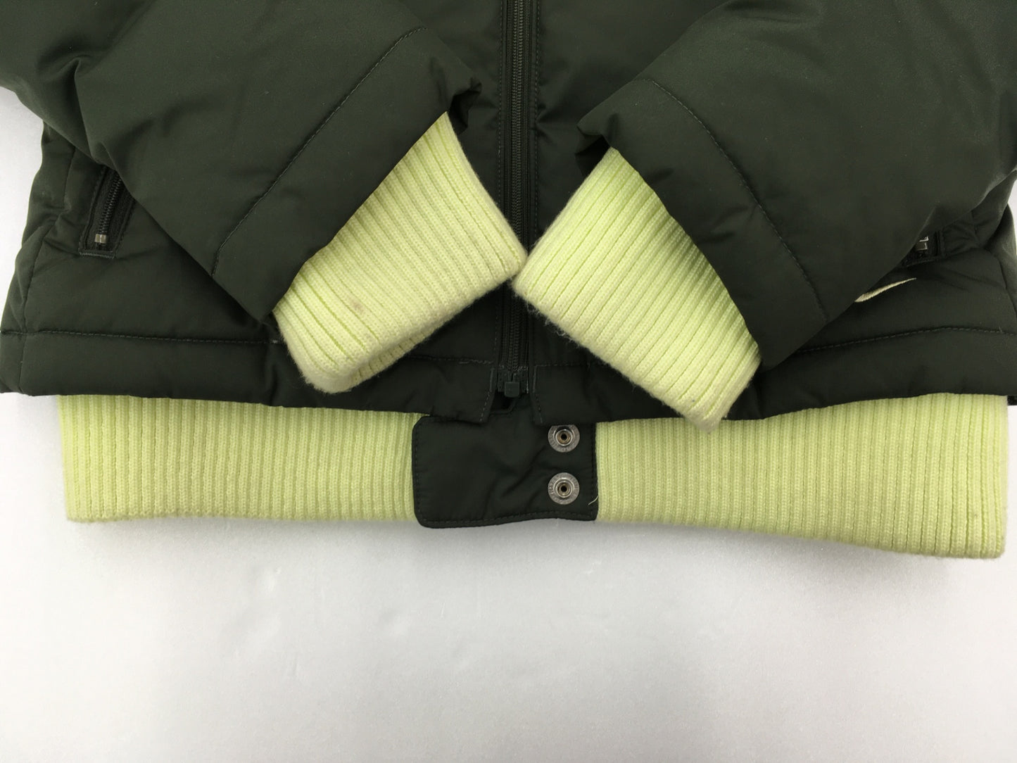 ※送料無料※ NIKE GOLF ナイキゴルフ レディース ダウンジャケット モスグリーン サイズS 古着 囗G