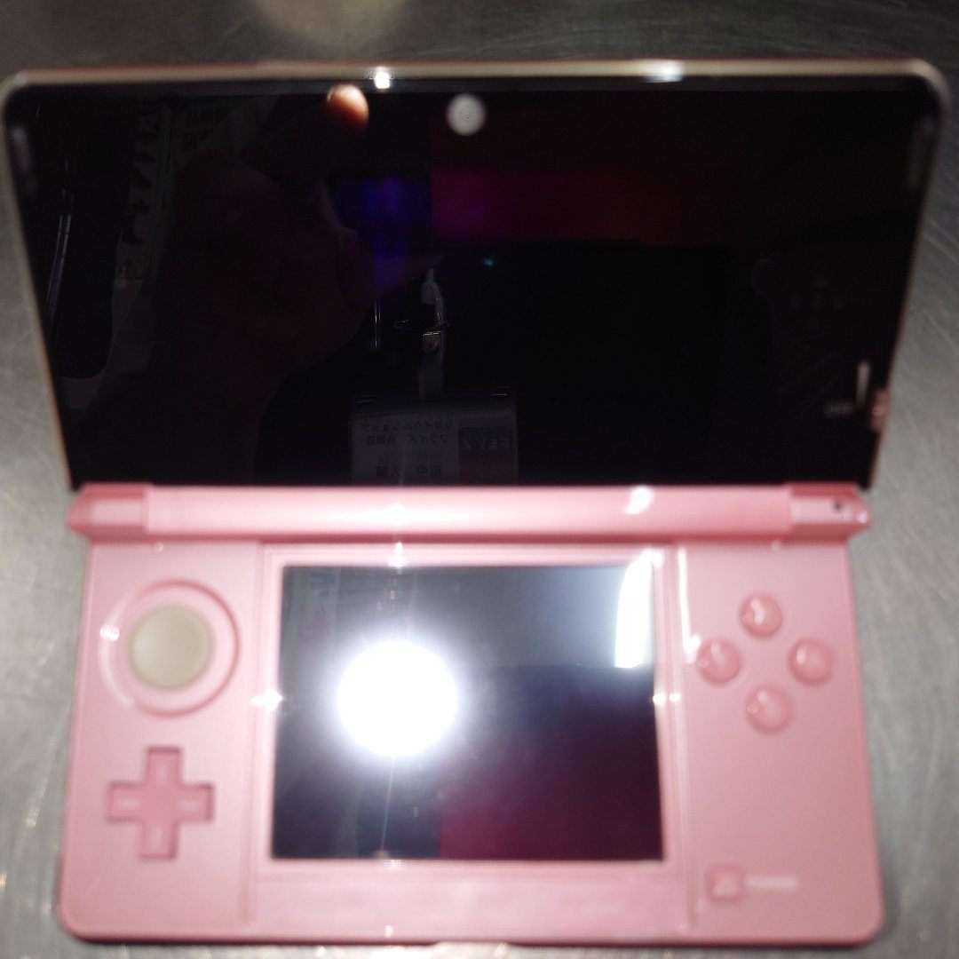 任天堂 Nintendo ニンテンドー3DSミスティピンク CTR-001(JPN) ジャンク品扱い 囗T巛
