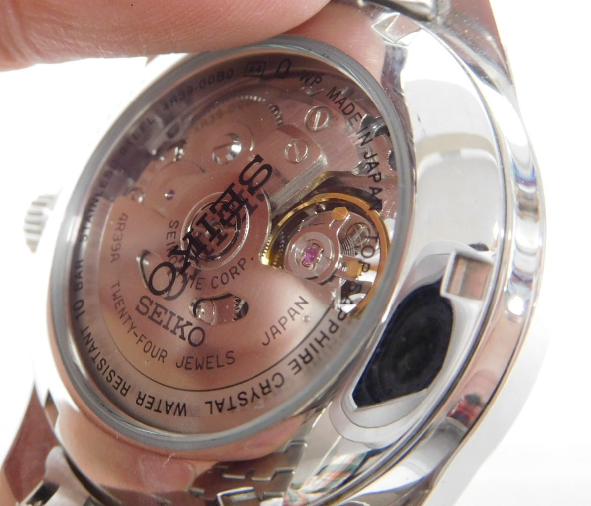 SEIKO セイコー プレサージュ 自動巻き 腕時計 4R39-00B0 本体のみ 中古囗T巛