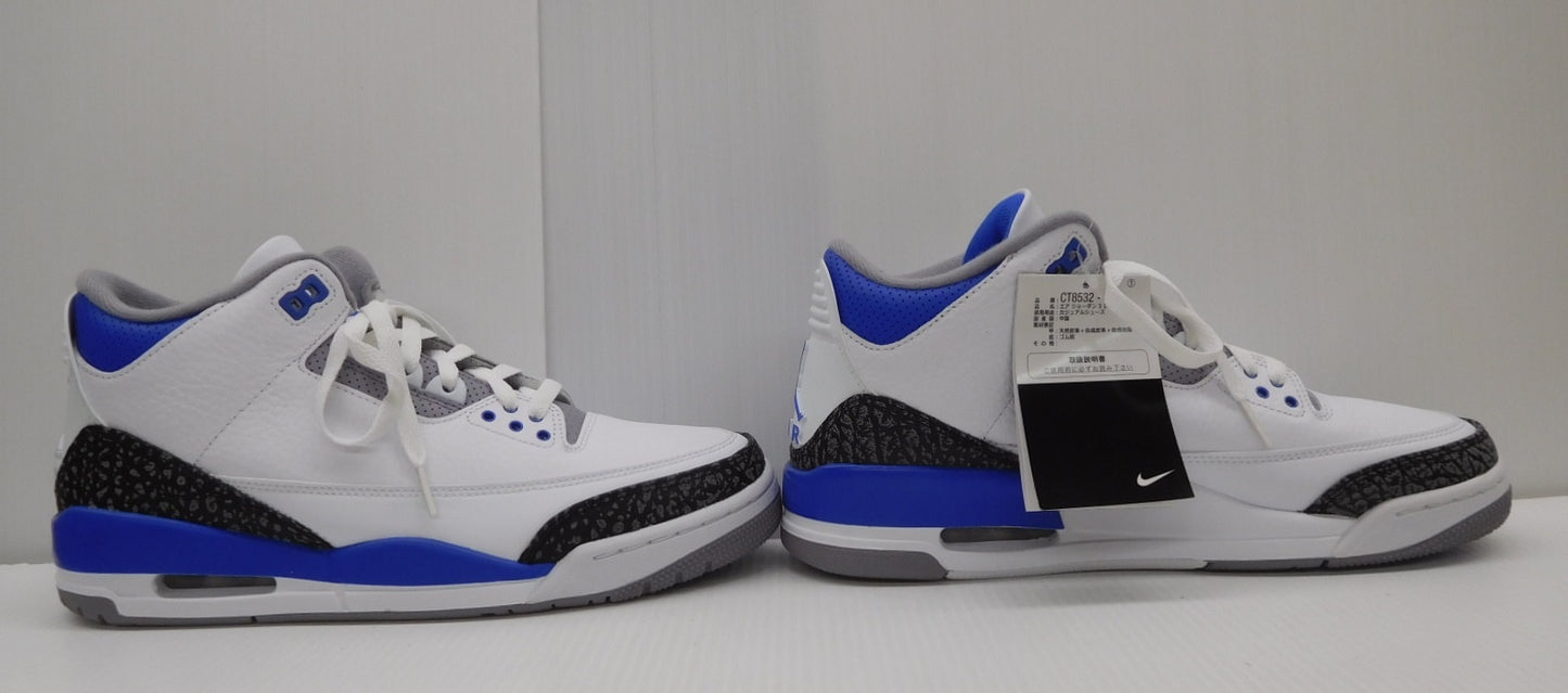タグ付!NIKE ナイキ AIR JORDAN エアジョーダン 3 レトロ CT8532-145 size:27cm囗T巛