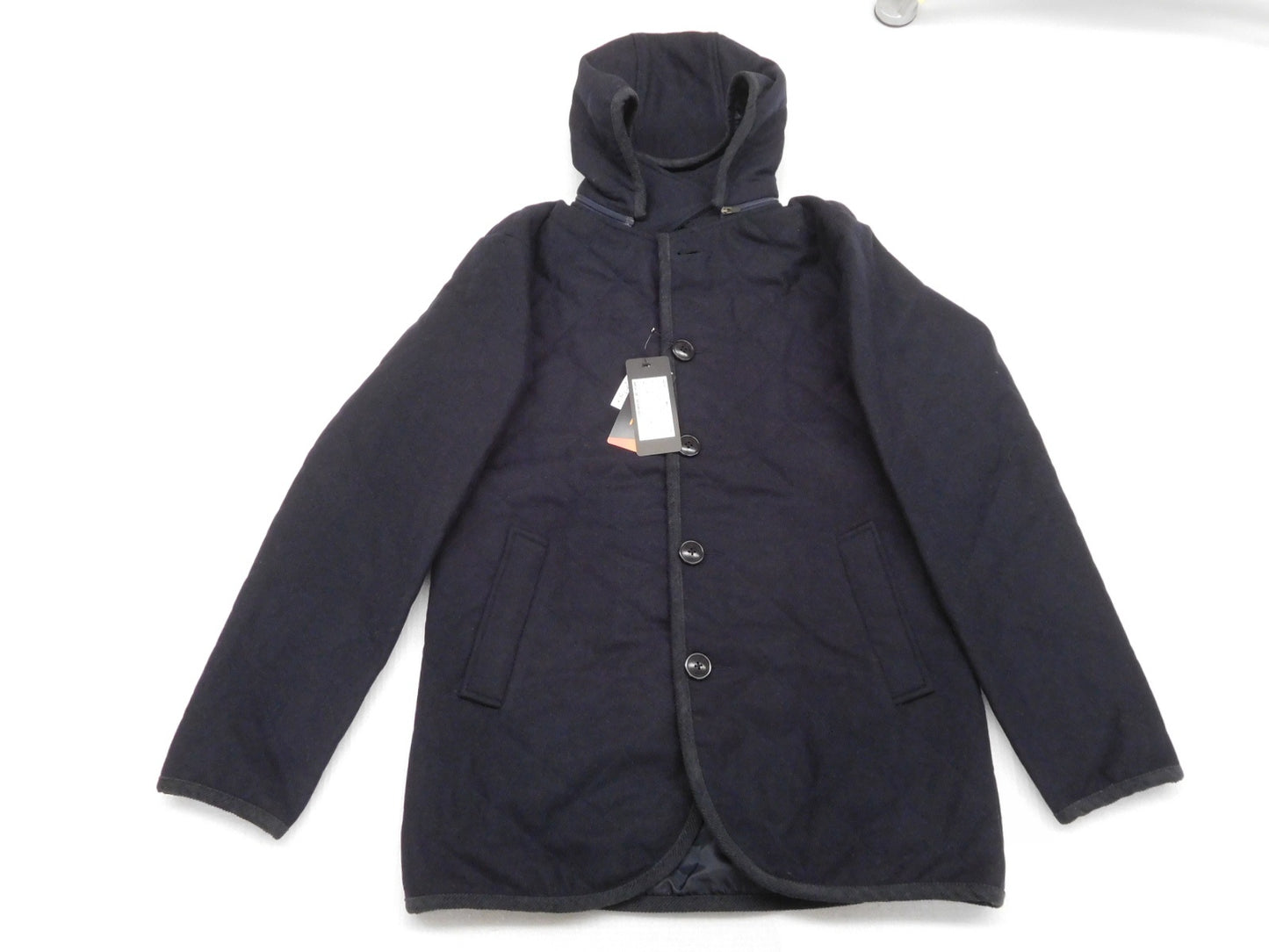 タグ付!Audience オーディエンス キルティングコート ネイビー AUD2951 size:M囗T巛