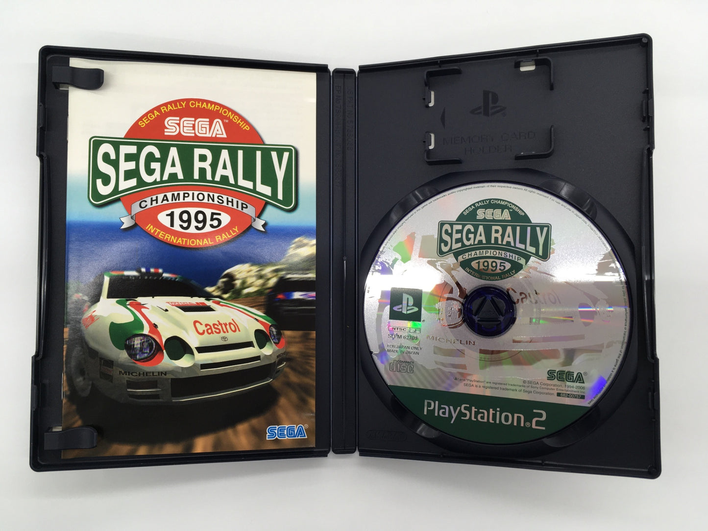 ※送料無料※ PS2 セガラリー2006 初回プレス セガラリーチャンピオンシップ1995 同梱 中古 囗G
