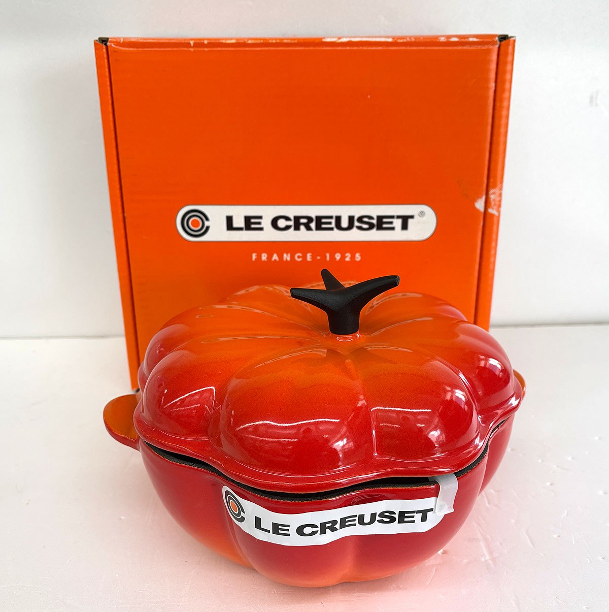 【送料無料】LE CREUSET ルクルーゼ ココット パンプキン 両手鍋 22cm かぼちゃ