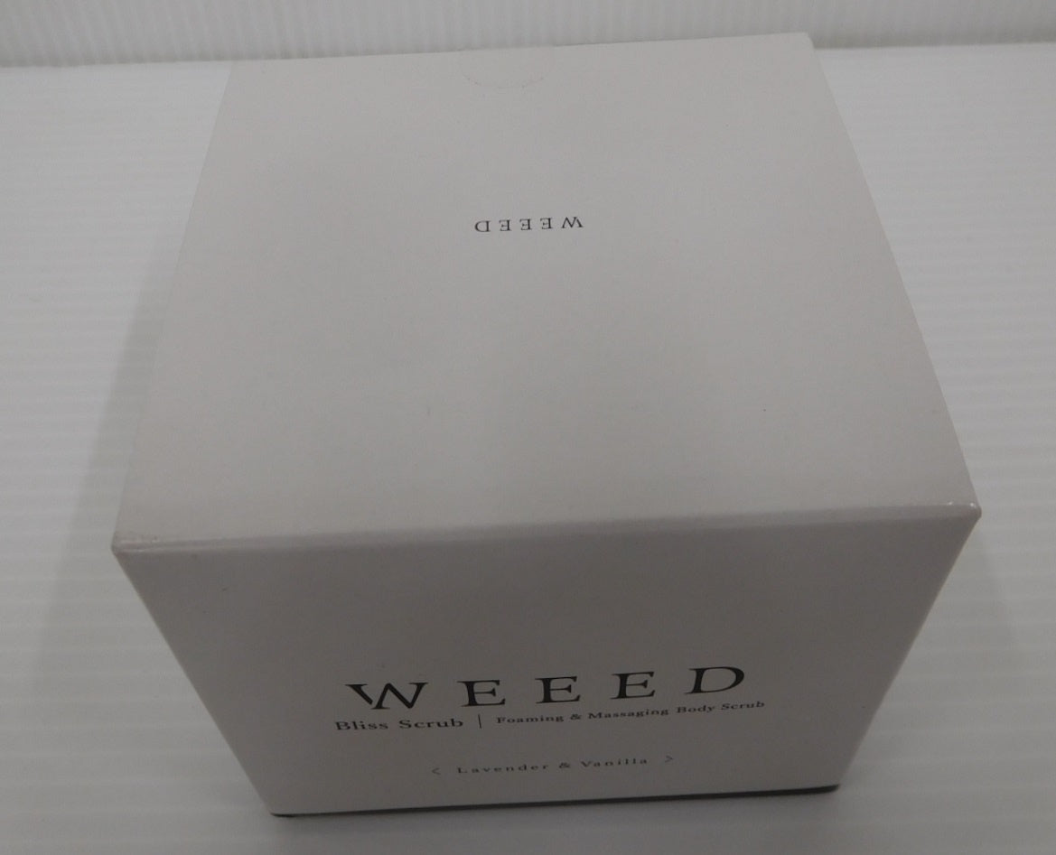 未開封!WEEED ウィード ブリススクラブ ラベンダー&バニラ 360g 2個セット囗T巛