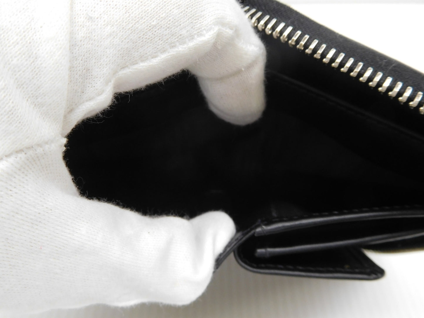Whitehouse COX ホワイトハウスコックス 財布 ブライドルレザー 牛革 S1957-6GL ブラック囗T巛