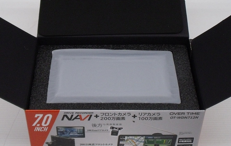 未使用!ダイアモンドヘッド 7インチポータブルナビ ドライブレコーダー付き OT-WDN712N囗T巛