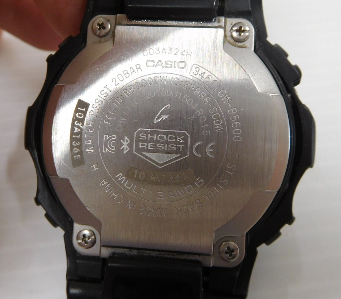 CASIO カシオ G-SHOCK GW-B5600 タフソーラー マルチバンド6 ブルートゥース 本体のみ 中古囗T巛