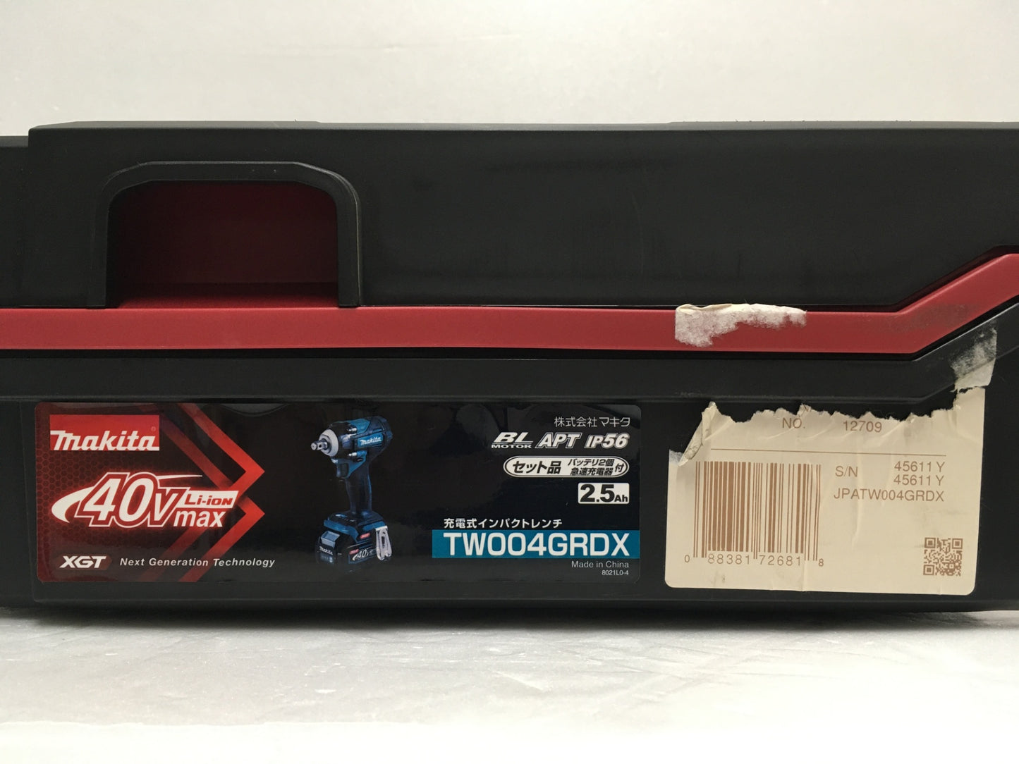 ※送料無料※ マキタ makita 充電式インパクトレンチ TW004GRDX セット品 未使用相当 囗G
