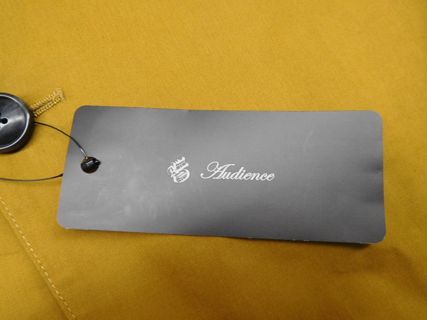 タグ付!Audience オーディエンス ボンディングツイルトレンチコート AUD2695 キャメル size:L囗T巛
