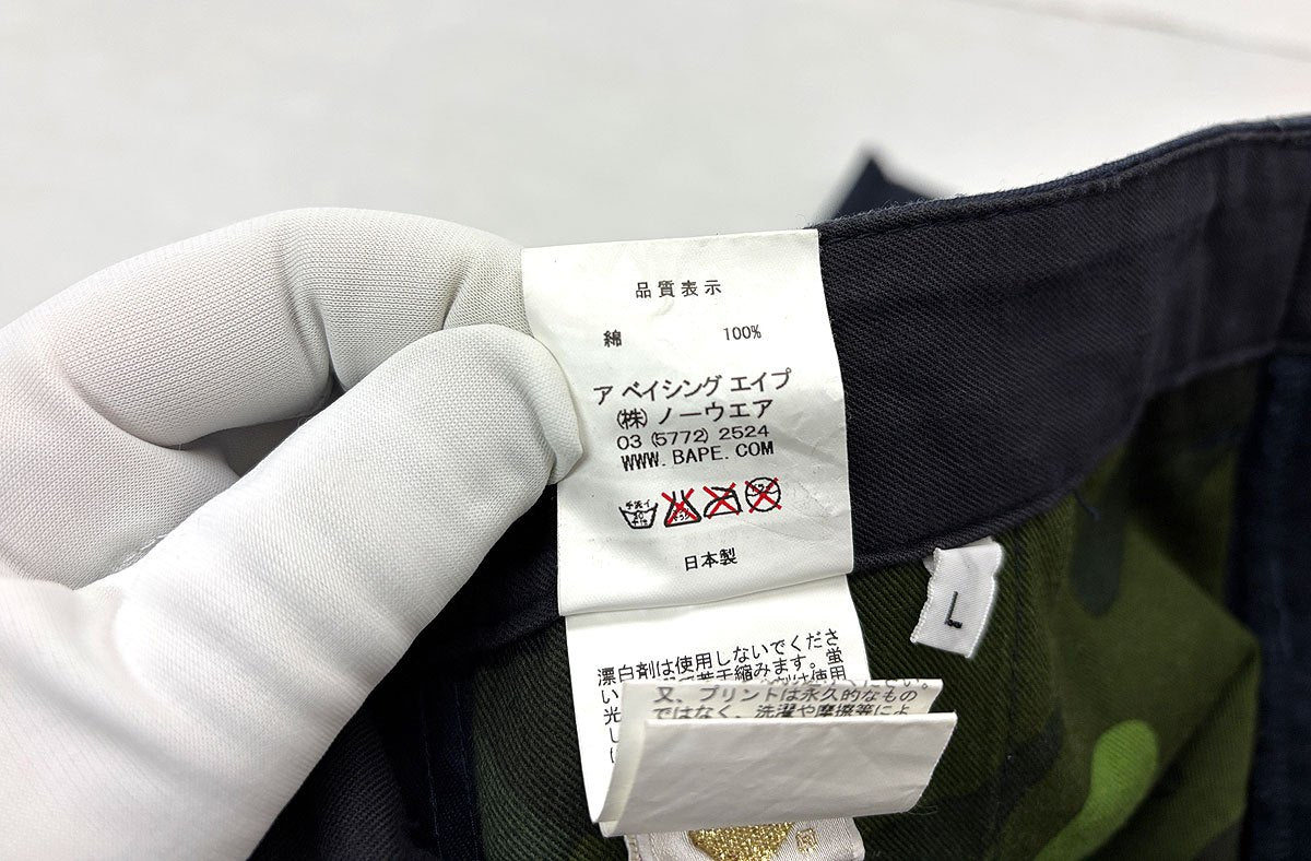 A BATHING APE アベイシングエイプ ショートパンツ サイズL ショーツ