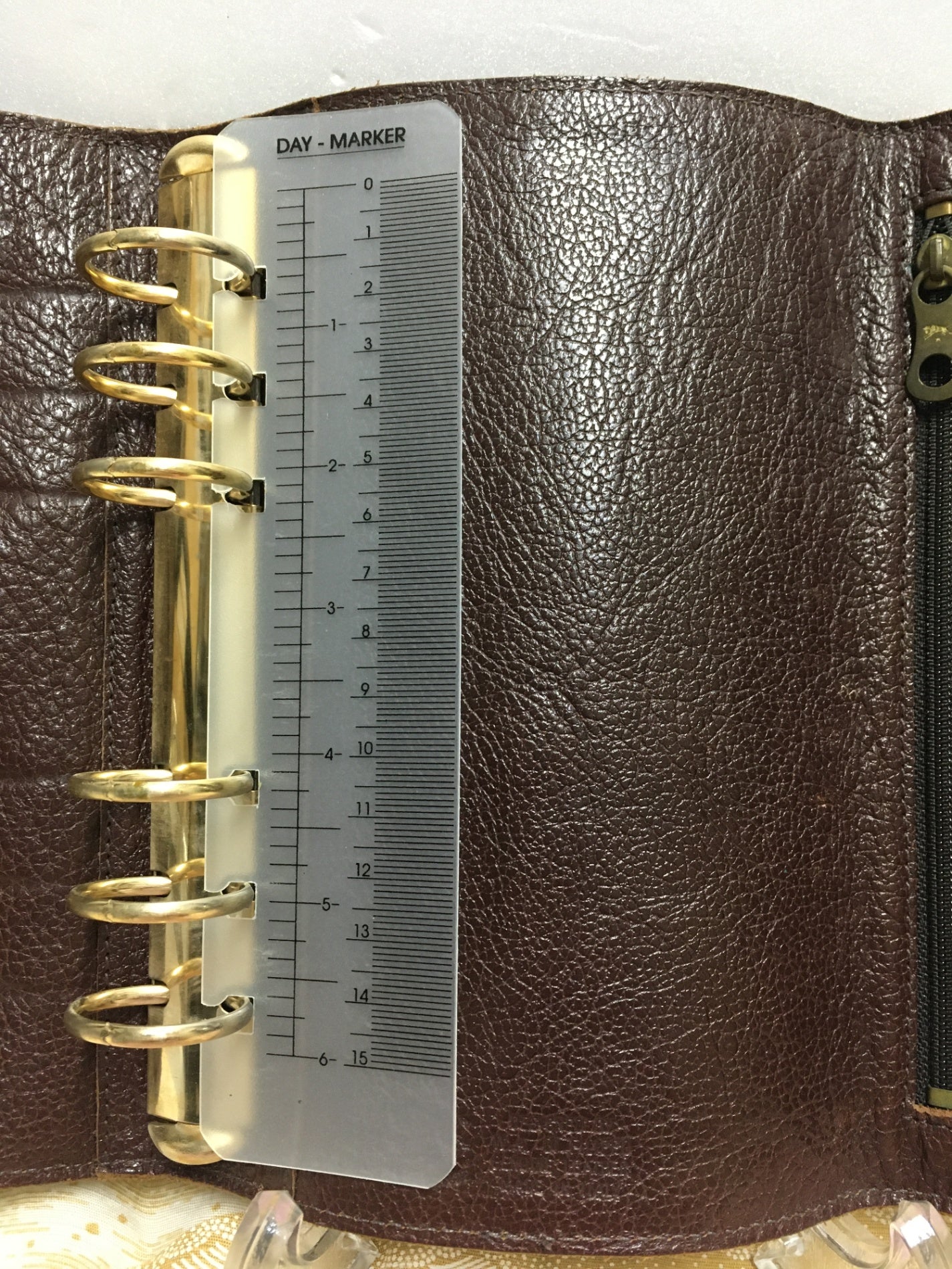※送料無料※ IL BISONTE イルビゾンテ フラップシステム手帳 6穴 B6サイズ 中古 囗G