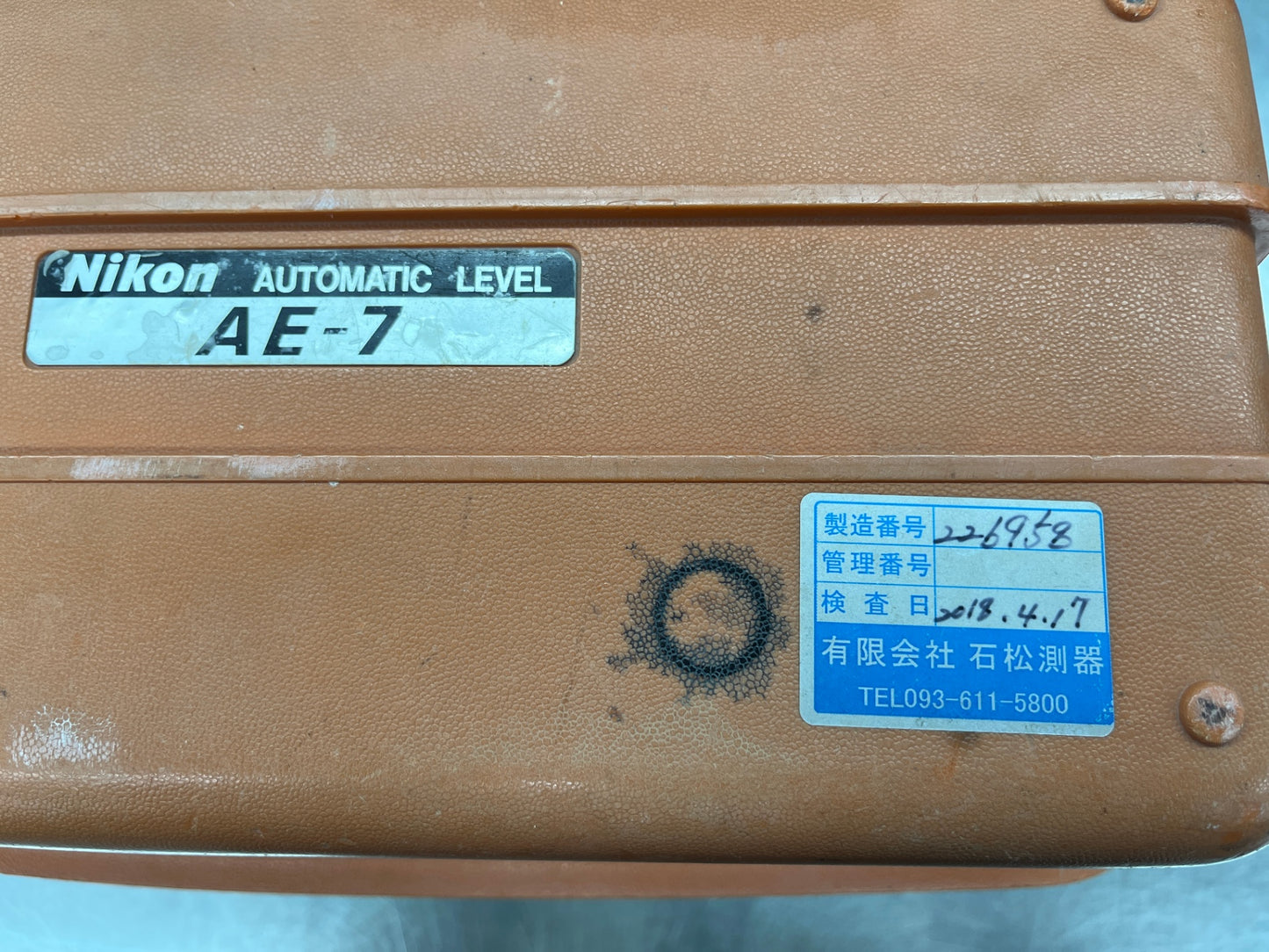 ジャンク Nikon ニコン オートレベル AE-7