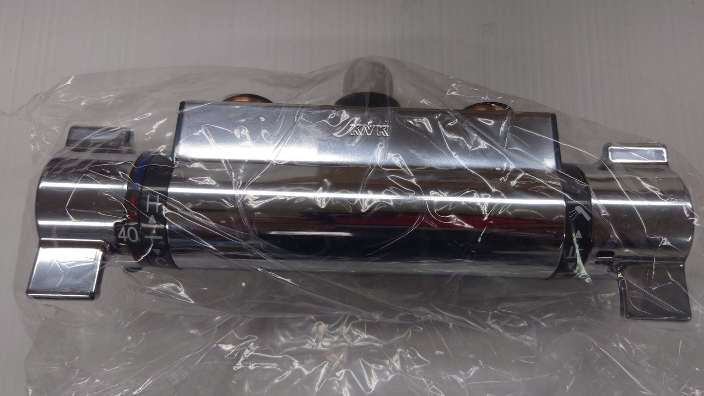 KVK 壁付サーモスタットシャワーバス水栓 KF800T 主にお風呂場用 未開封品 囗T巛