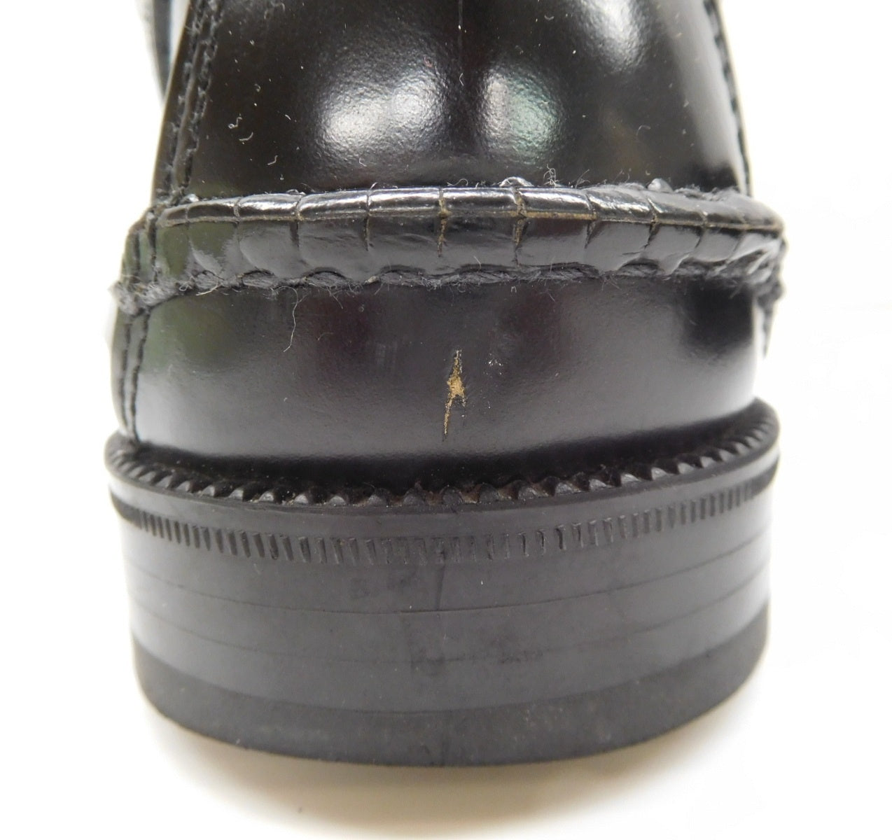 THE Kenford ローファー ペイズリー CJ24A K004 ブラック 日本製 size:25.5cm 中古囗T巛