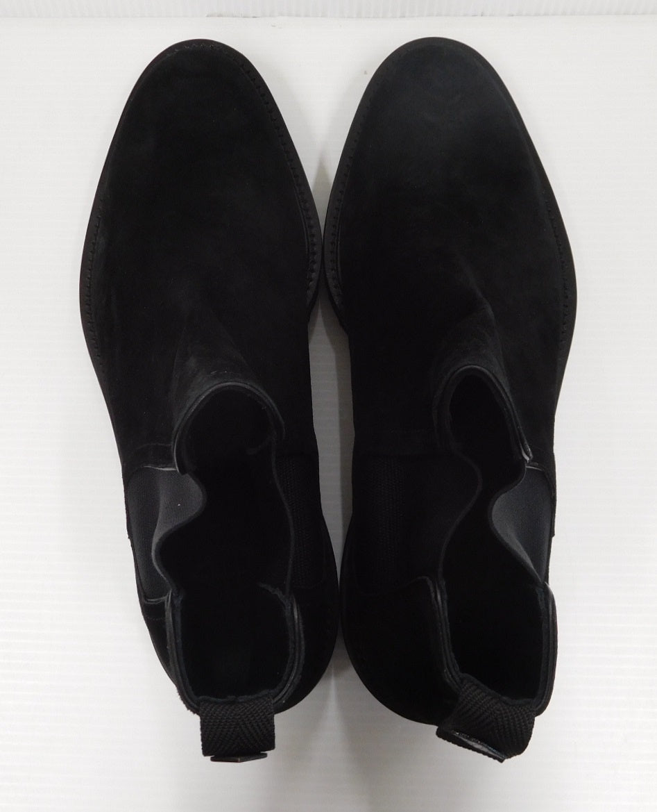 WH BEKKU HOMME別注 干場スペシャル 撥水スエードサイドゴアブーツ WHSP0700S ブラック size:8.5囗T巛