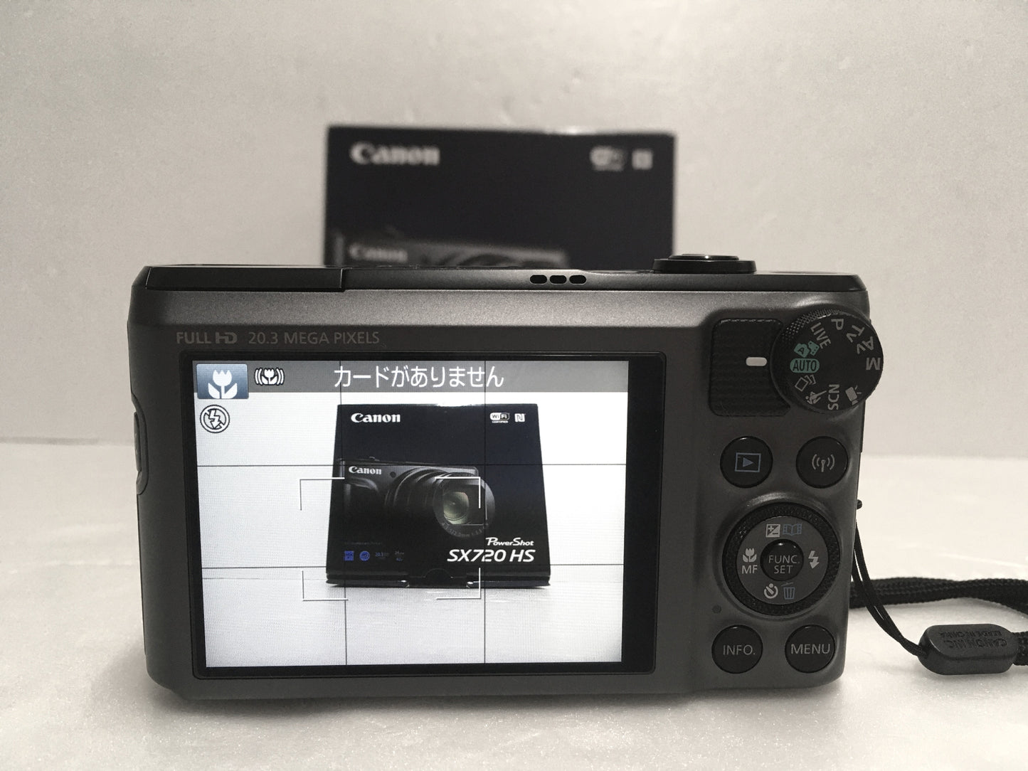 ※送料無料※ Canon コンパクトデジタルカメラ Power Shot SX720 HS ブラック 中古 囗G