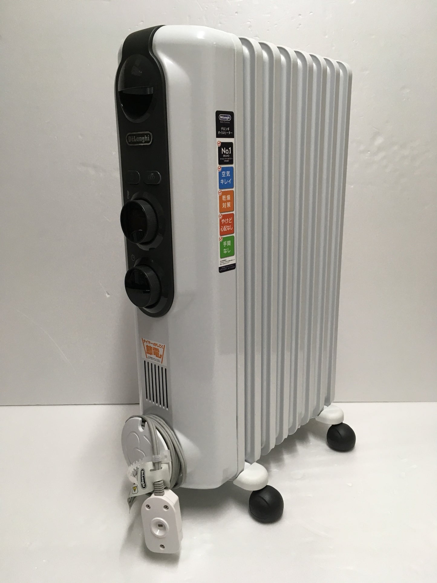 ※送料無料※ デロンギ アミカルド オイルヒーター RHJ35M0812-DG 畳数8~10畳 中古 囗G