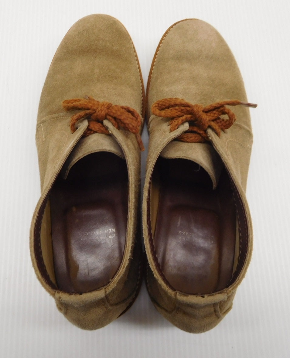 ALDEN オールデン スウェードチャッカブーツ 1467 ベージュ 中古 size:7 1/2囗T巛
