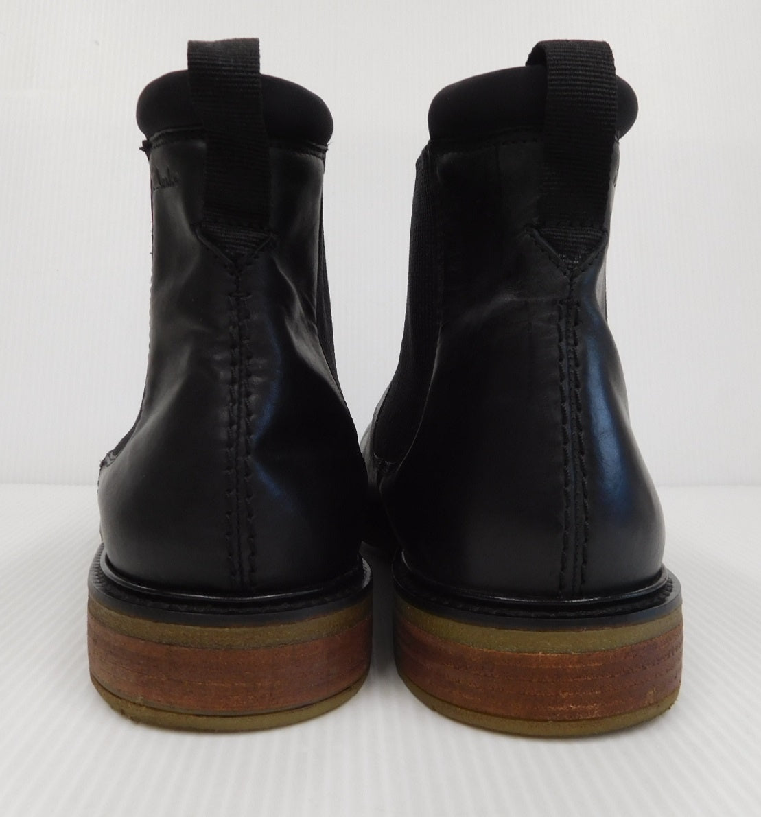 Clarks クラークス Clarkdale Hall クラークデールホール ブラックレザー size:UK12囗T巛