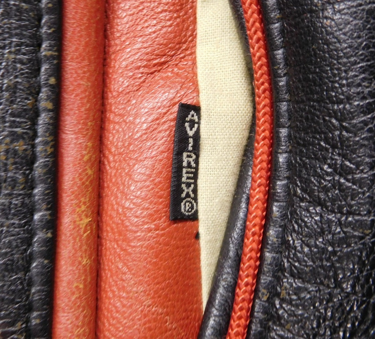 AVIREX アヴィレックス レザージャケット D-TK 9056 韓国製 size:L囗T巛