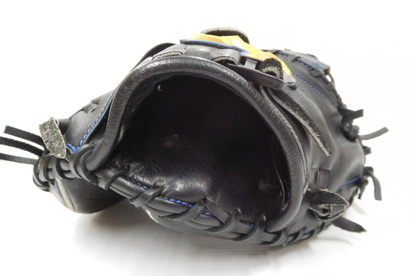 HATAKEYAMA ハタケヤマ キャッチャーミット 軟式用 TH-08BS ブラック 野球グローブ 中古囗T巛