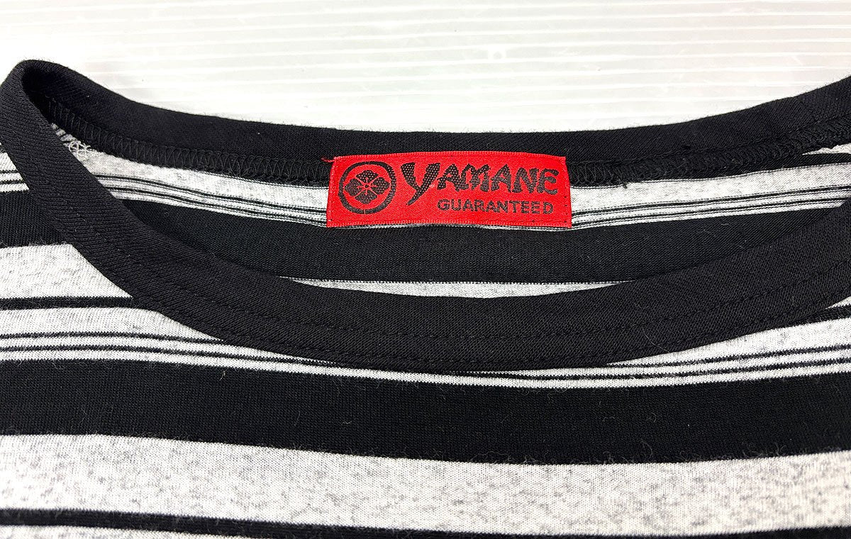 EVISU エビス Tシャツ 半袖 サイズ42 エヴィス YAMANE ボーダー