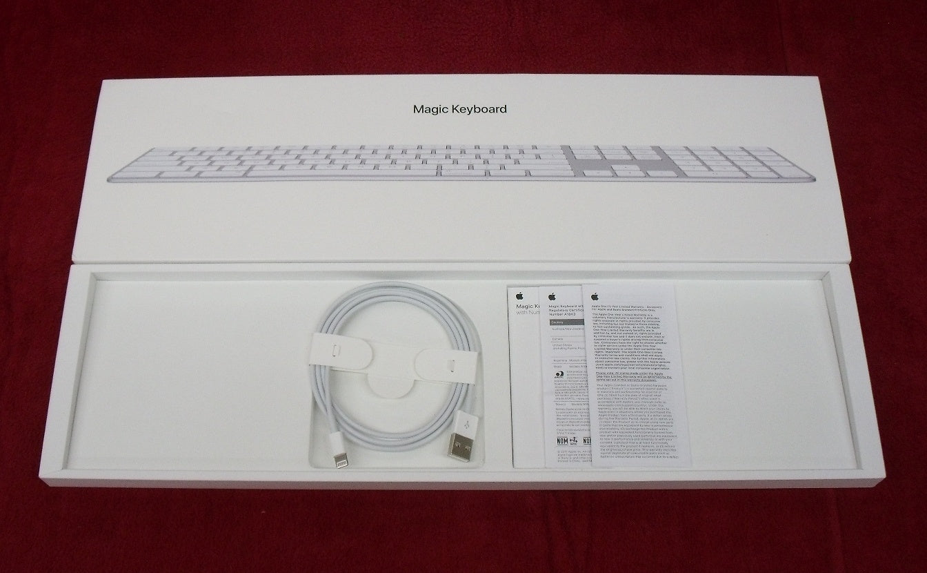 Apple Magic Keyboard Mac用キーボード テンキー付き MQ052J/A囗T巛