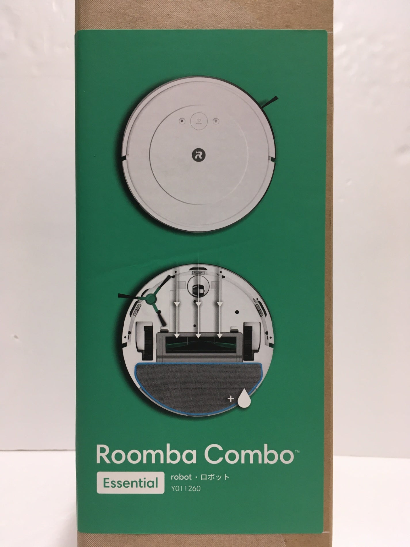 ※送料無料※ iRobot アイロボット ルンバ コンボ エッセンシャル ロボット掃除機 Y011260 未使用品 囗G