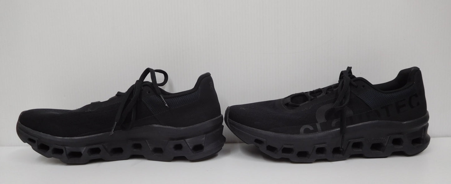 ON CLOUDMONSTER オン クラウドモンスター ランニングシューズ 61.99025 ブラック size:27.5cm 中古囗T巛
