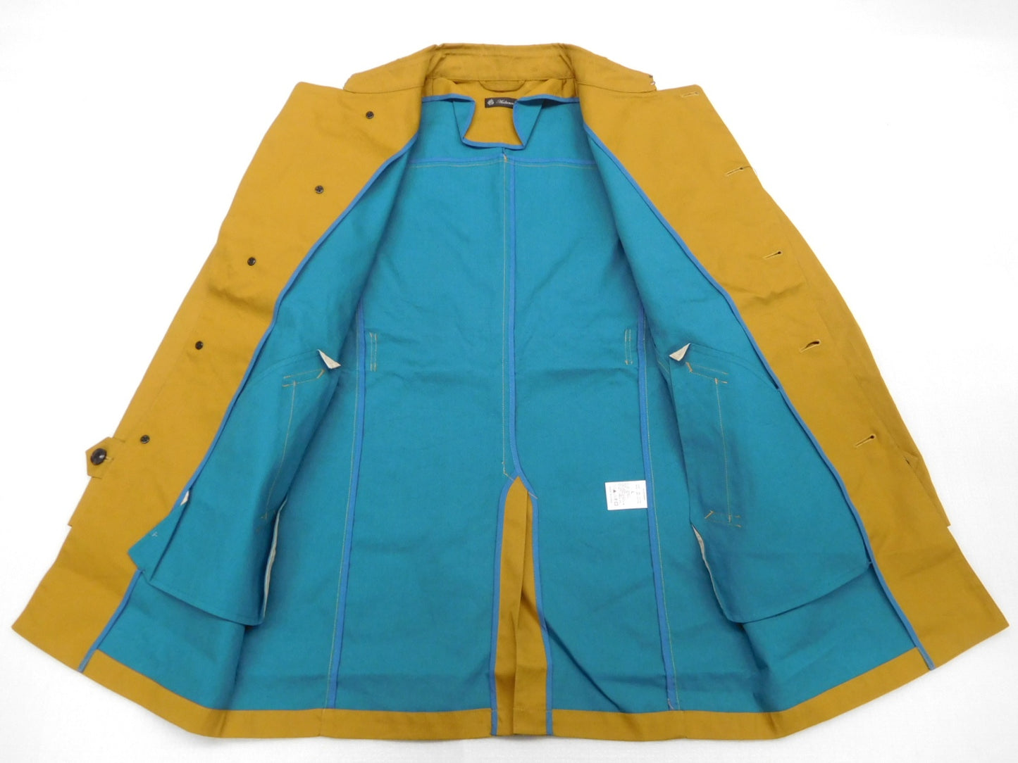タグ付!Audience オーディエンス ボンディングツイルトレンチコート AUD2695 キャメル size:L囗T巛