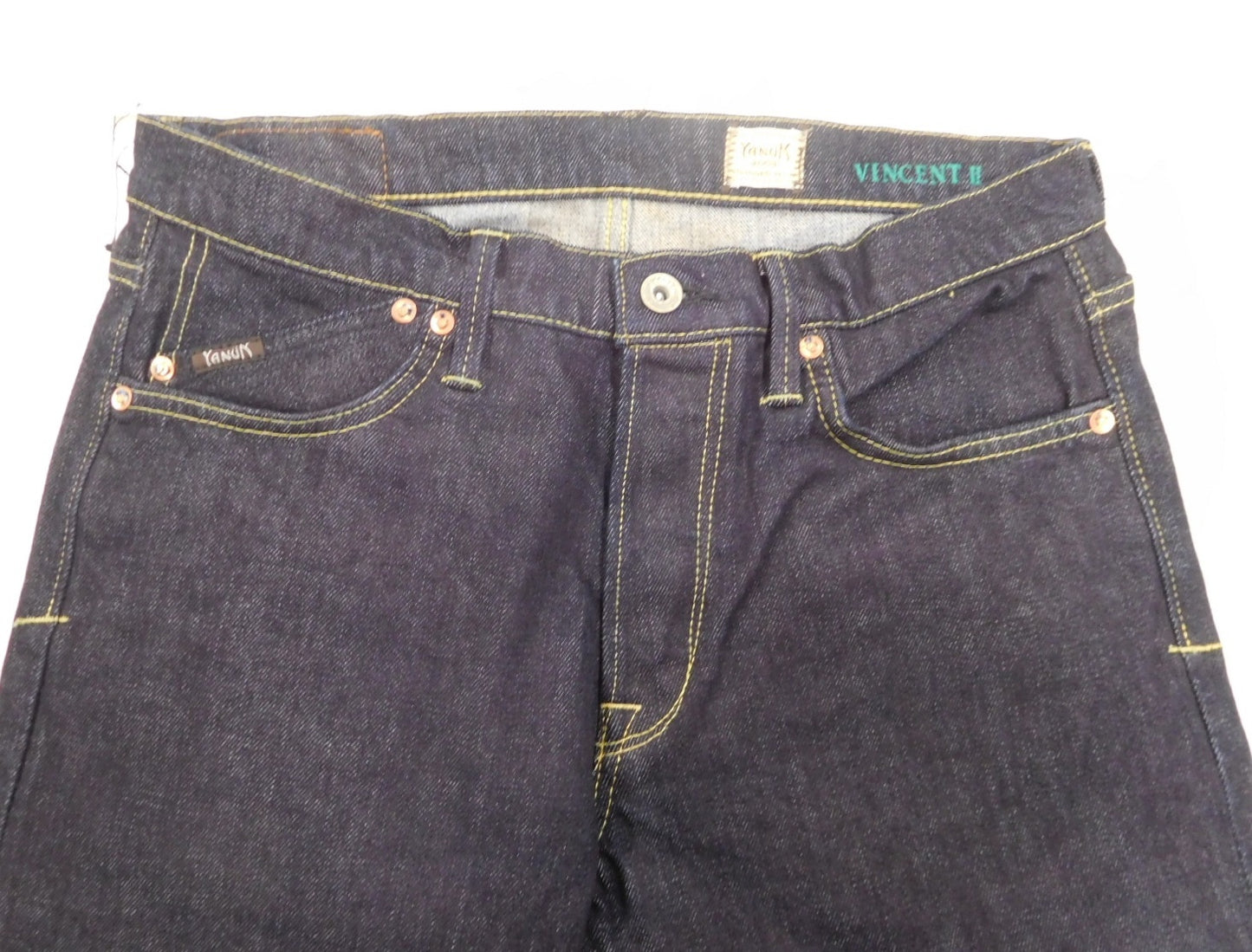 タグ付!YANUK ヤヌーク 藤原裕 VINCENT Ⅱ デニムパンツ 57211510 ワンウォッシュ インディゴ size:31囗T巛
