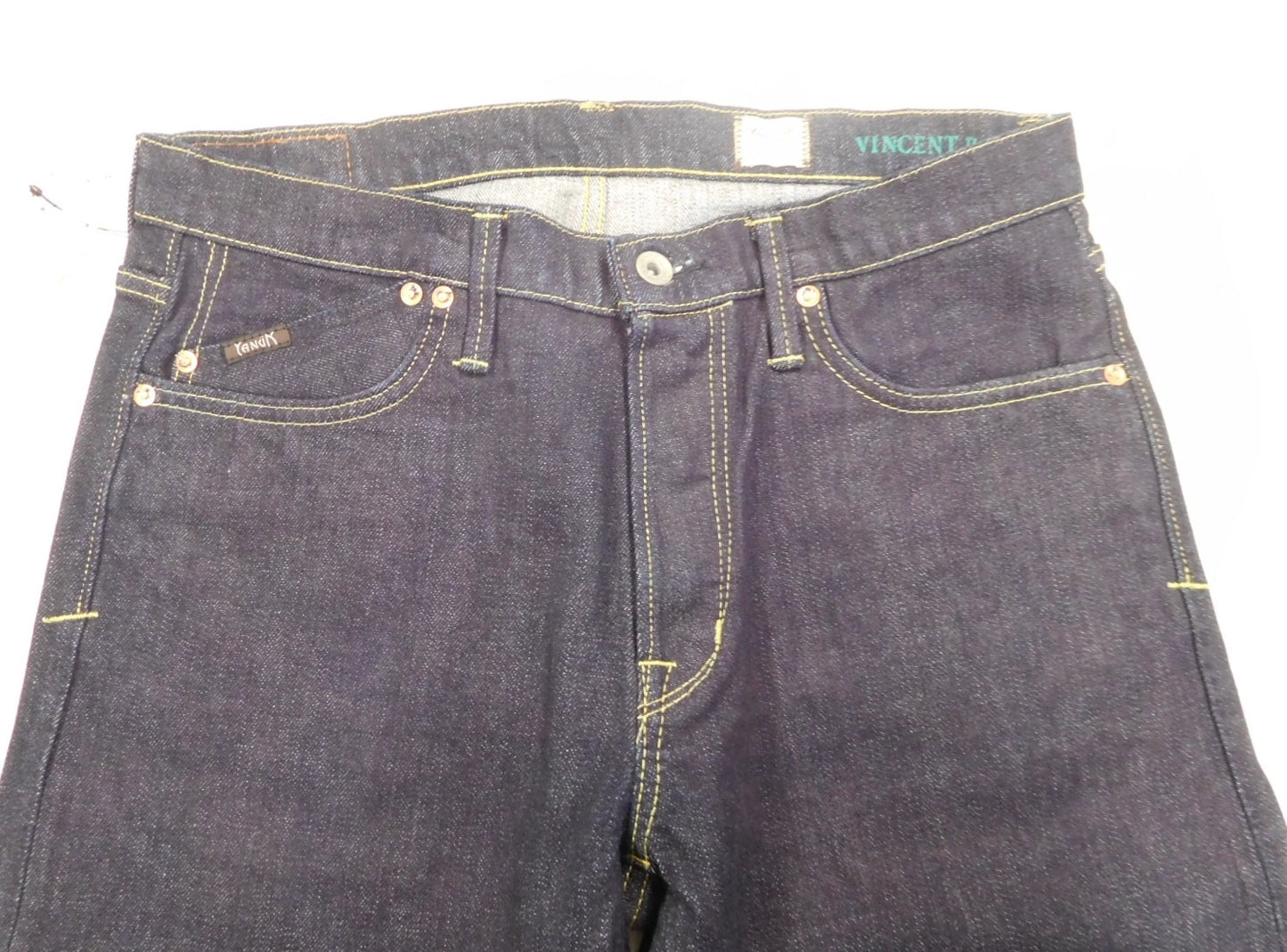 タグ付!YANUK ヤヌーク 藤原裕 VINCENT Ⅱ デニムパンツ 57211510 ワンウォッシュ インディゴ size:32囗T巛