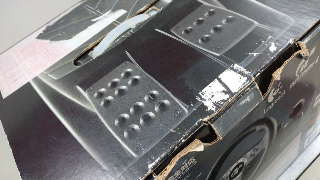 中古品 Logicool ステアリングコントローラー GTForcePro LPRC-11000囗T巛