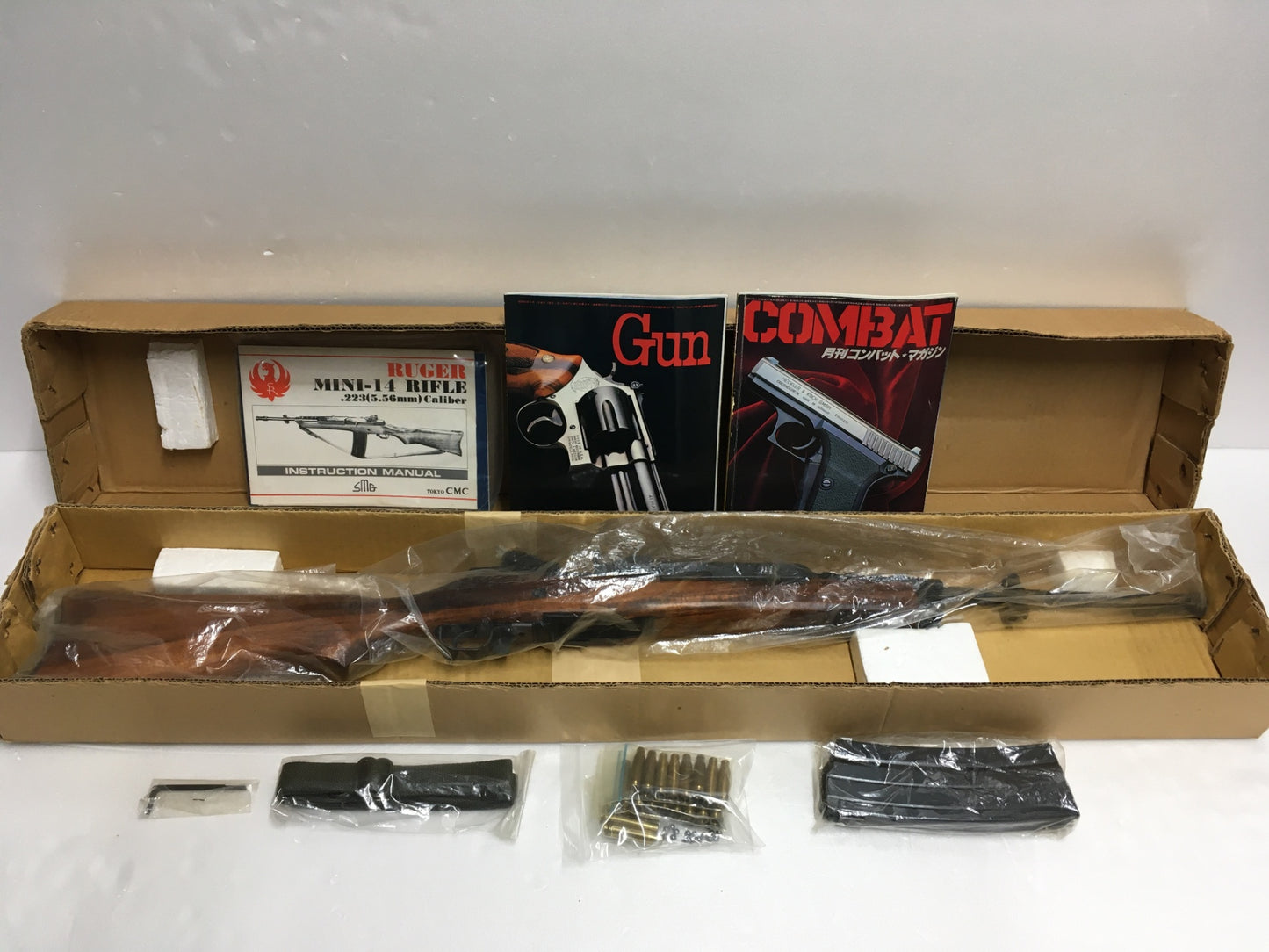 ※送料無料※ TOKYO CMC RUGER MINI-14 20GB 金属製モデルガン SMG刻印 未発火 長期保管 ジャンク品 囗G