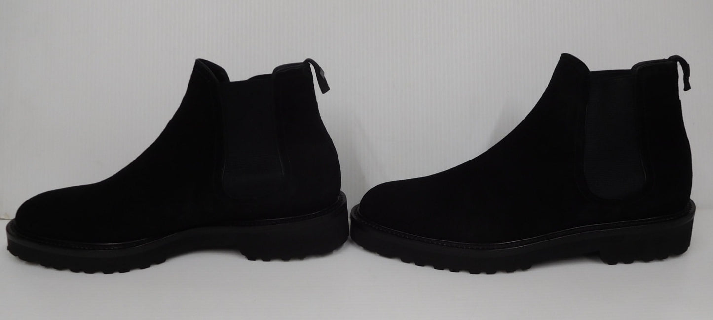 WH BEKKU HOMME別注 干場スペシャル 撥水スエードサイドゴアブーツ WHSP0700S ブラック size:8.5囗T巛