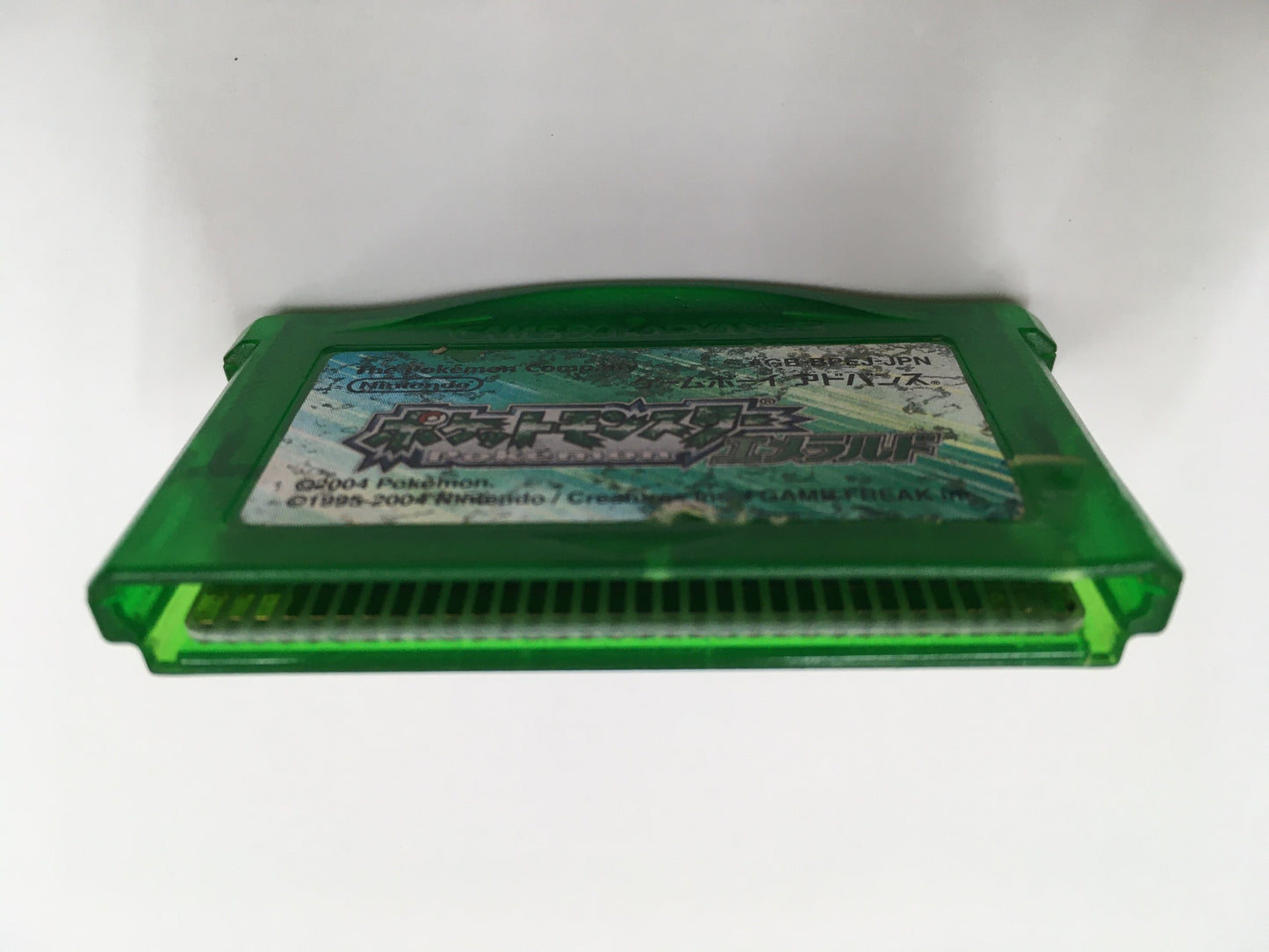 ※送料無料※ ゲームボーイアドバンス ポケットモンスター エメラルド 内臓電池切れ 中古 ジャンク 囗G