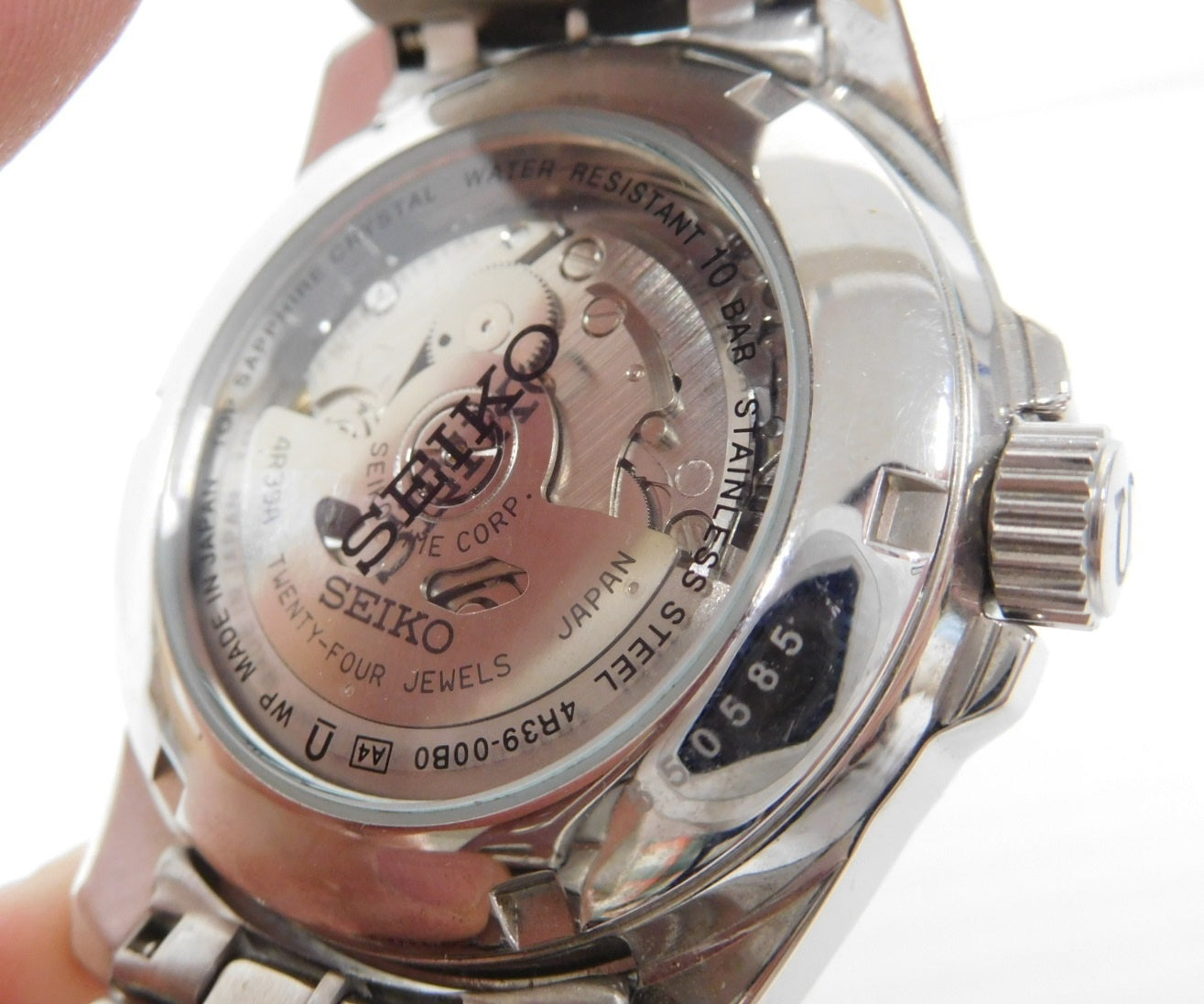 SEIKO セイコー プレサージュ 自動巻き 腕時計 4R39-00B0 本体のみ 中古囗T巛