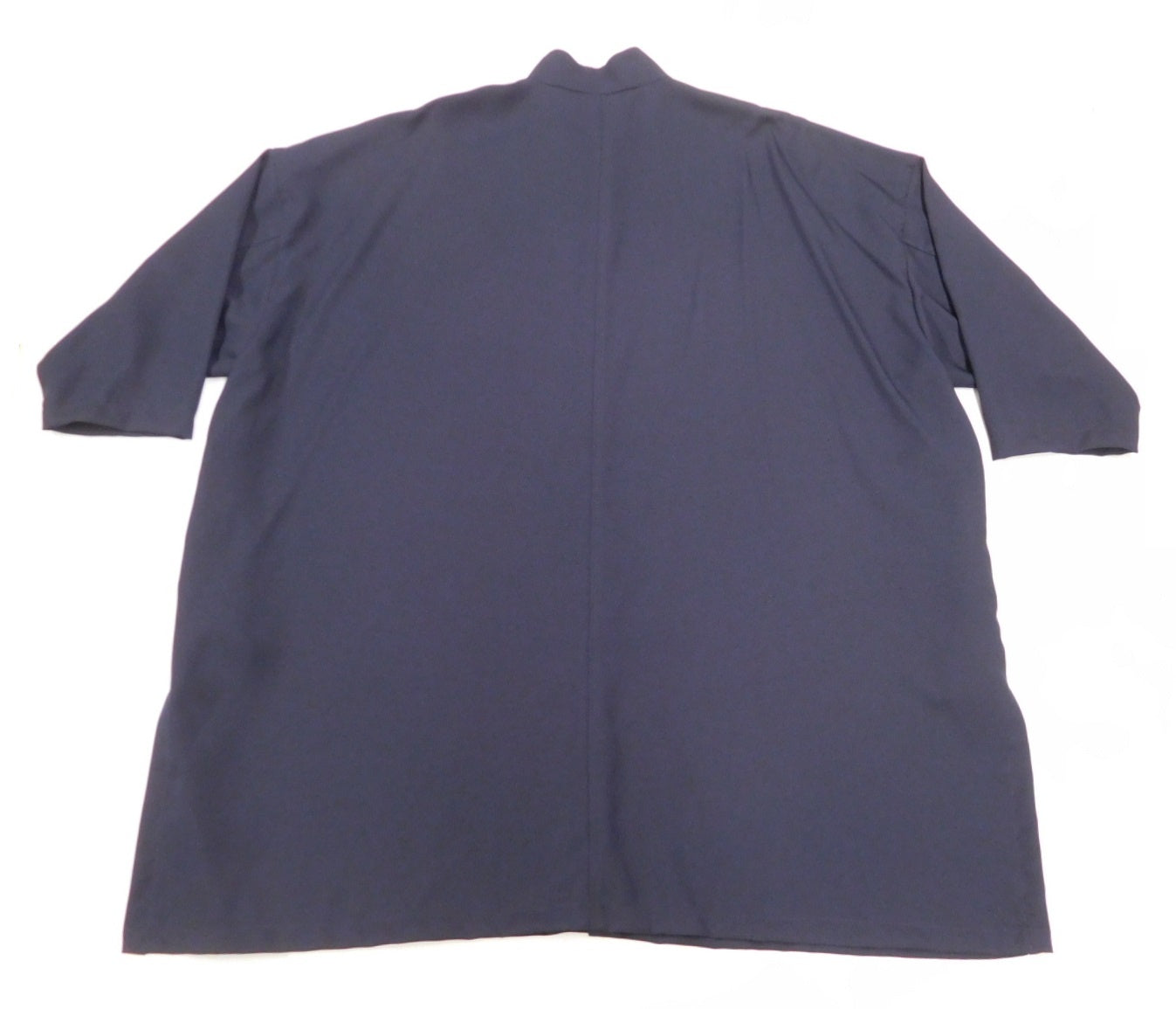 タグ付!mizuiro ind ミズイロインド オーバーサイズシャツ ネイビー 日本製 サイズ表記なし囗T巛
