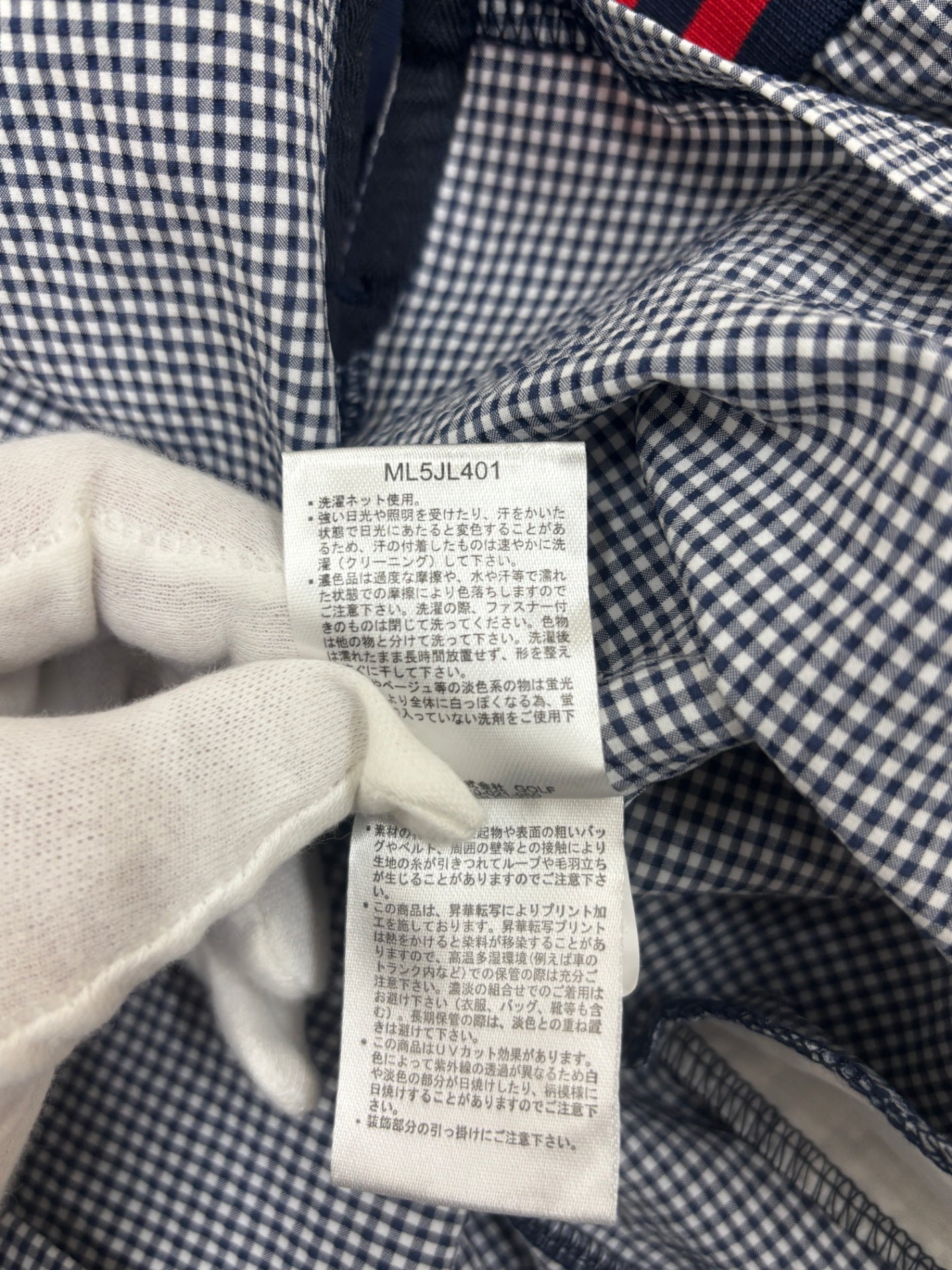 ※送料無料※ FILA GOLF フィラゴルフ レディース ポロ ワンピース 半袖 チェック サイズM 古着 囗G