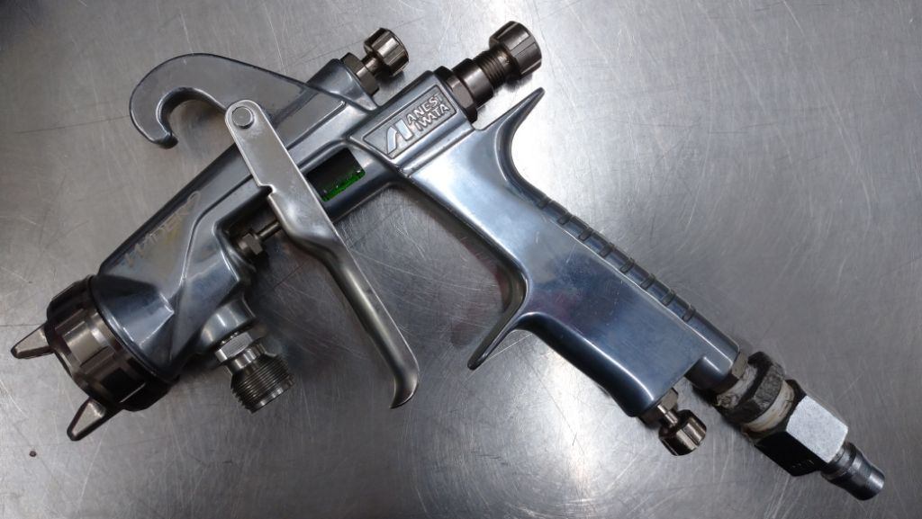 中古品 アネスト岩田 スプレーガン WIDER2-R1 囗T巛