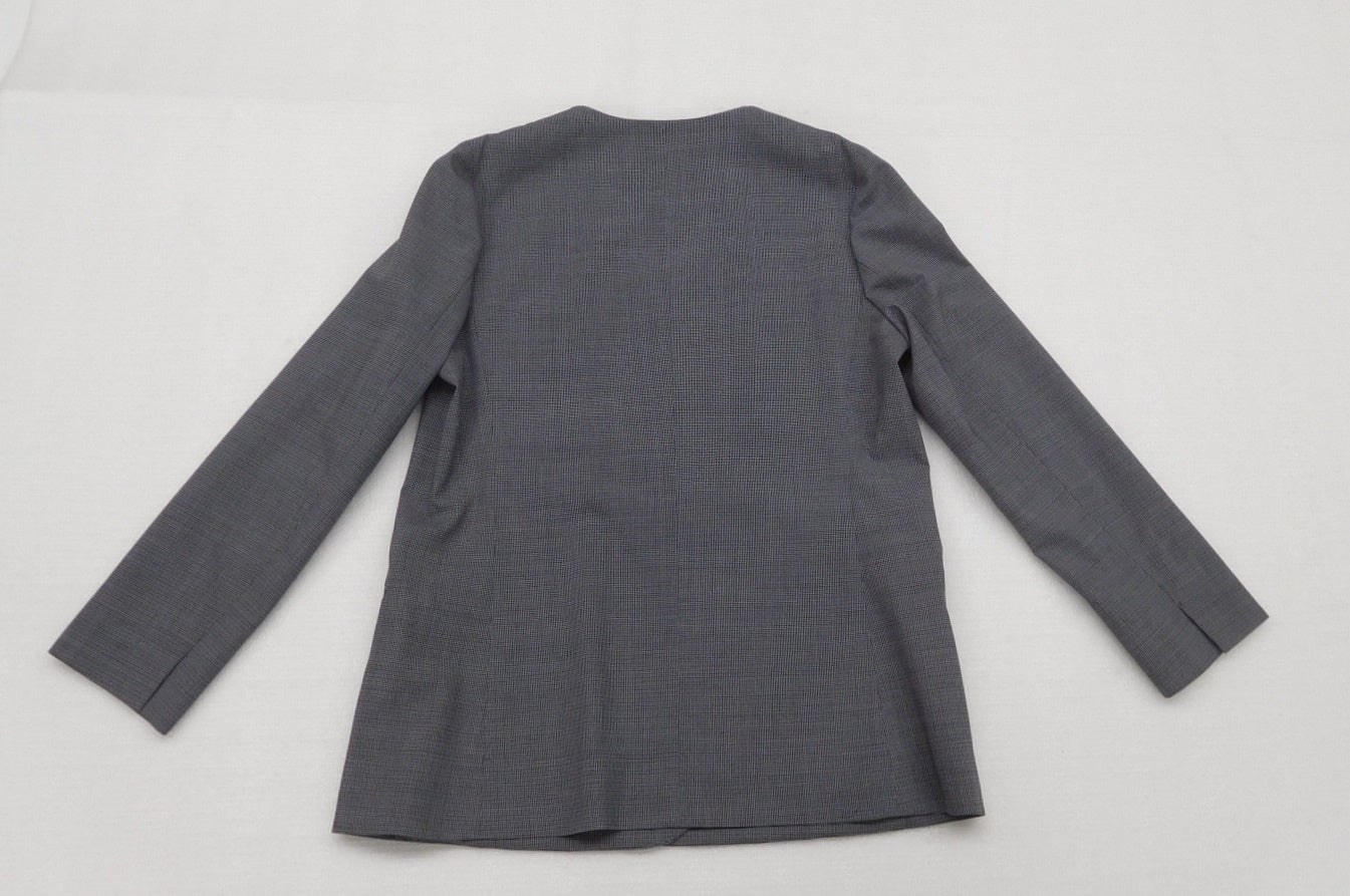 タグ付!Paul Stuart 三陽商会 マイクロチェックジャケット size:8囗T巛