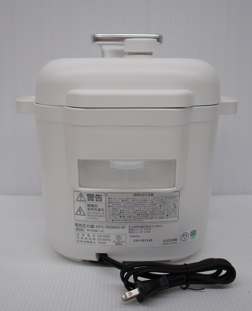 アイリスオーヤマ 電気圧力鍋 3.0L KPC-REMA3囗T巛