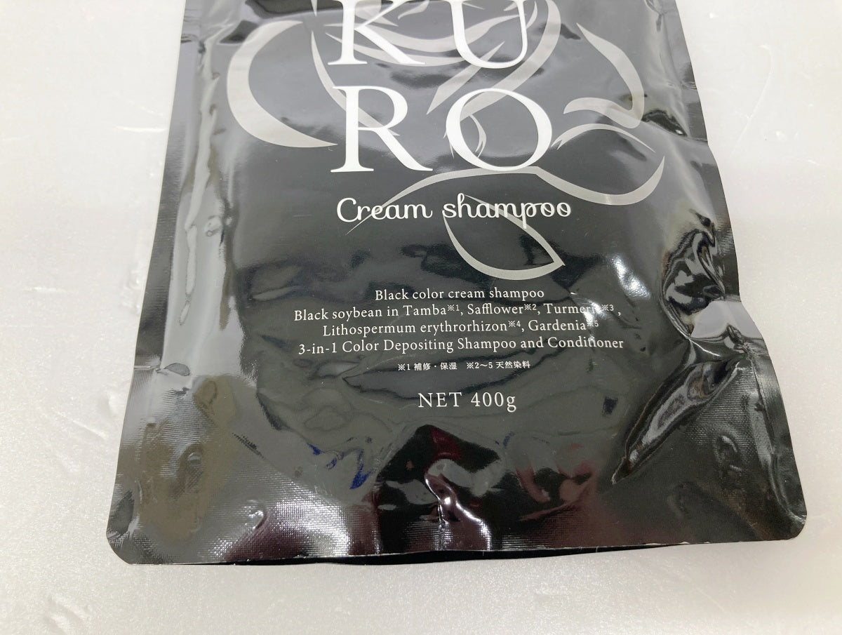 VR クロクリームシャンプー ダークブラウン 400g