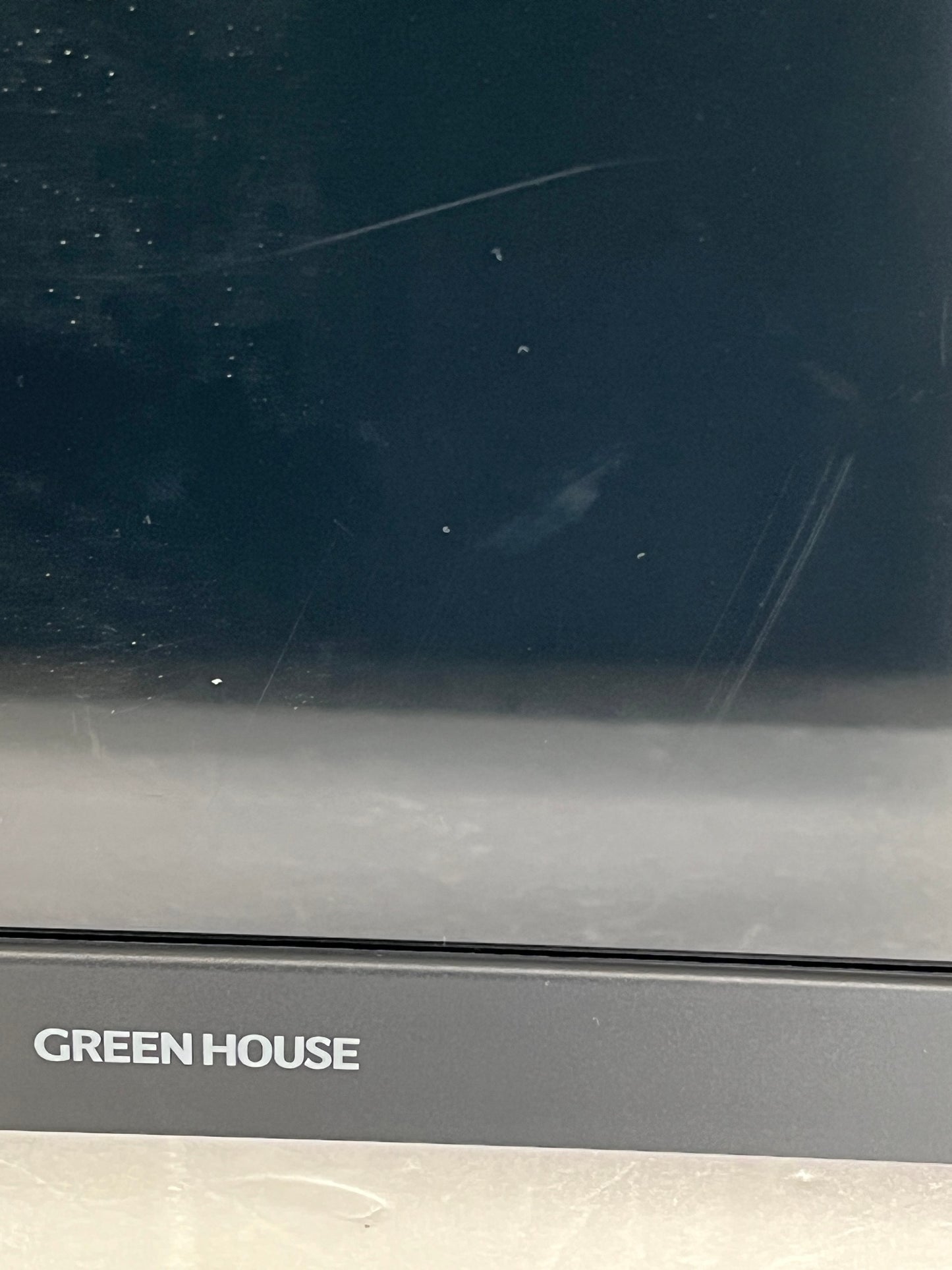 GREEN HOUSE グリーンハウス 14インチ バッテリー内蔵ポータブルテレビ GH-PTV14CAG-BK