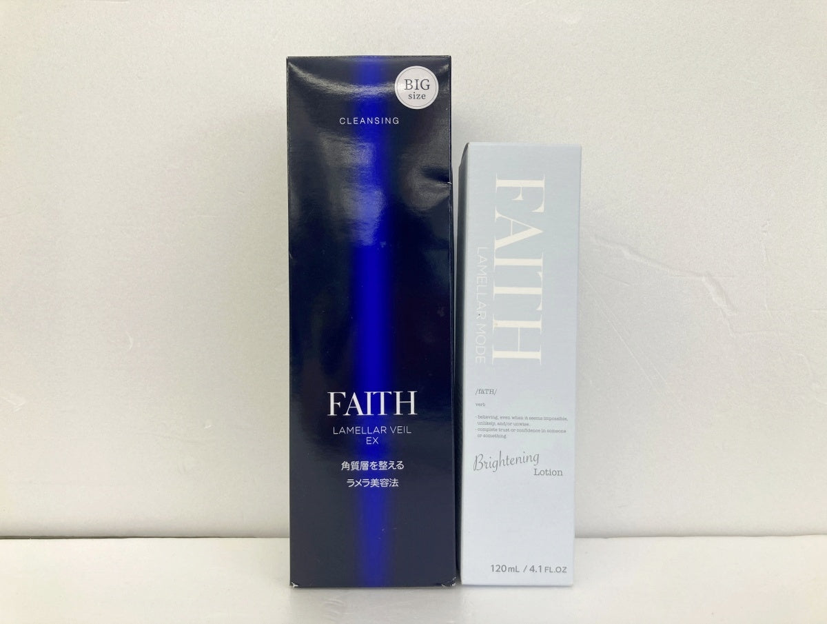 FAITH クレンジング (300ml)& 化粧水 (120ml)