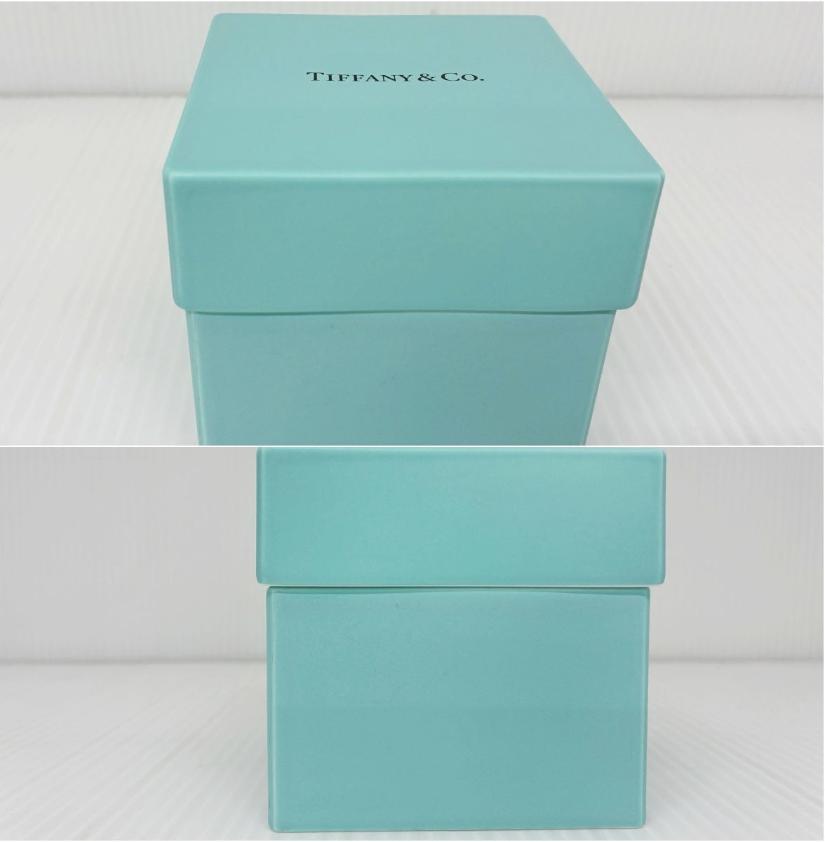 TIFFANY&CO. 陶器製ブルーボックス ボーンチャイナ