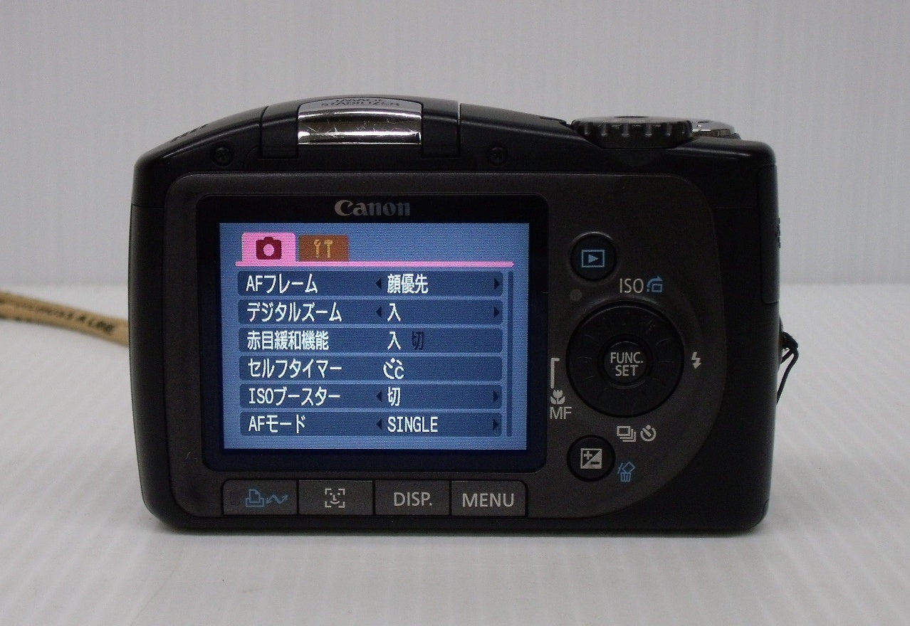 キャノン 800万画素デジカメ 乾電池タイプ PowerShot SX100 IS囗T巛