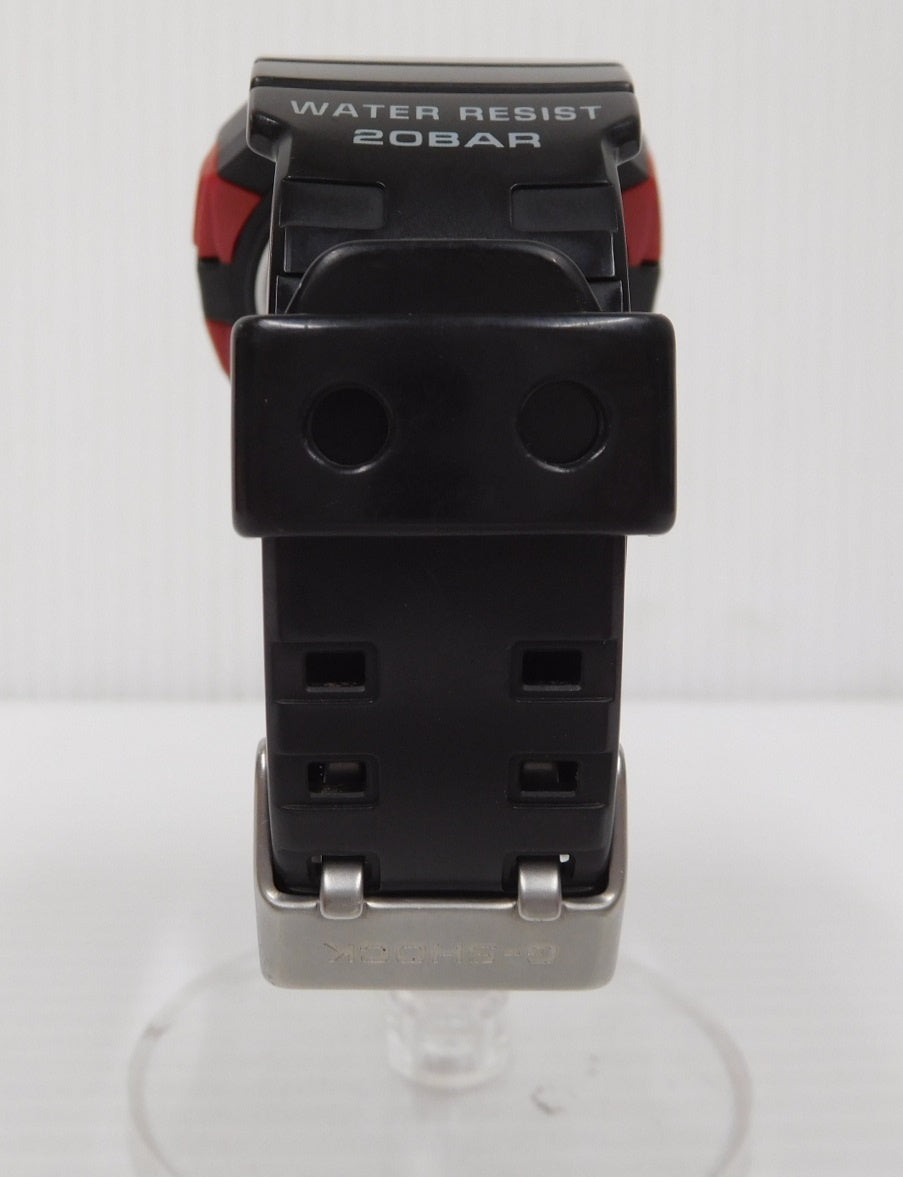 CASIO カシオ G-SHOCK デジタル腕時計 G-5500 ブラック・レッド 中古囗T巛